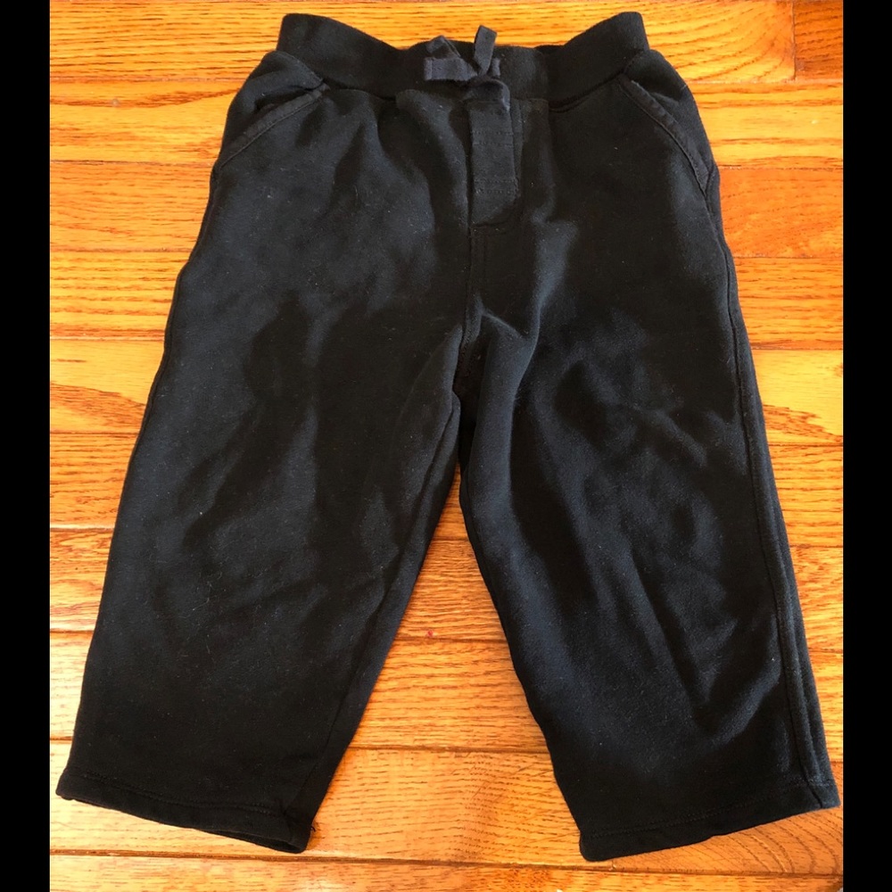 Polo by Ralph Lauren Black Sweat Pants 18 Months